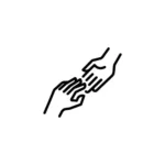 hand reach icon